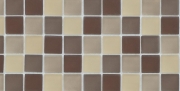 Mozaika szklana Barwolf GL-2395 - Chocolate Mix Matt