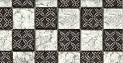 Mozaika szklana Barwolf GL-2537 - Carved Black