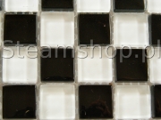 Mozaika szklana Barwolf GL-2502 - Black & White 2